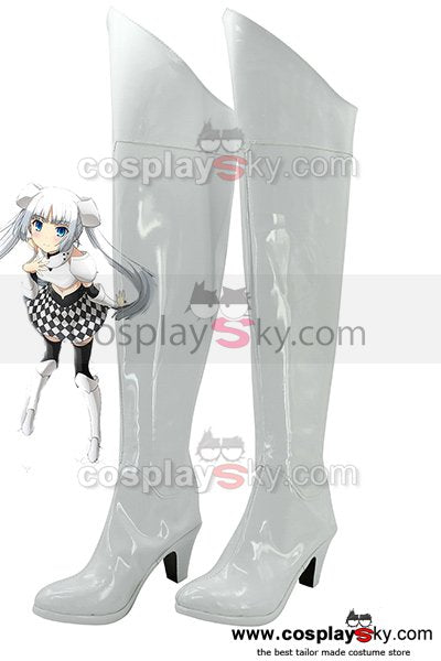 The Animation Miss Monochrome Cosplay Boots Shoes