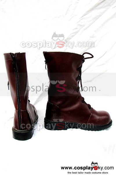 Vampire Knight kuran Yuuki Cosplay Boots Red Brown