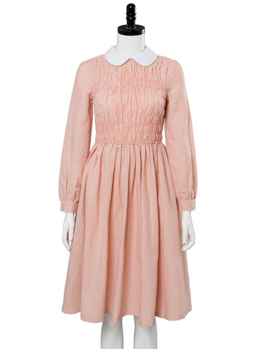 Stranger Things Eleven Millie Bobby Brown Dress Cosplay Costume