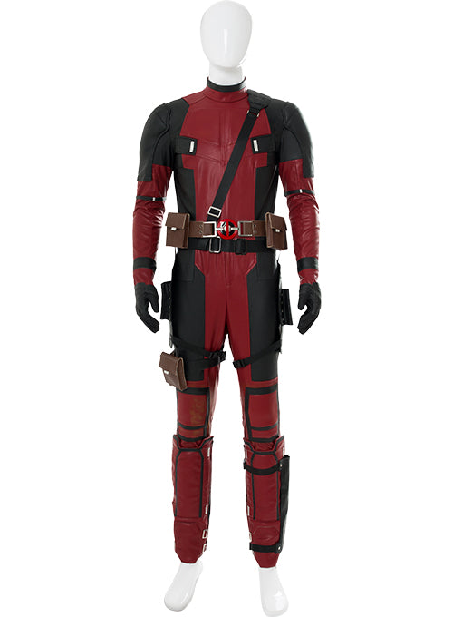 Deadpool 2 Deadpool Coat Pants Oufit Halloween Carnival Suit Cosplay Costume