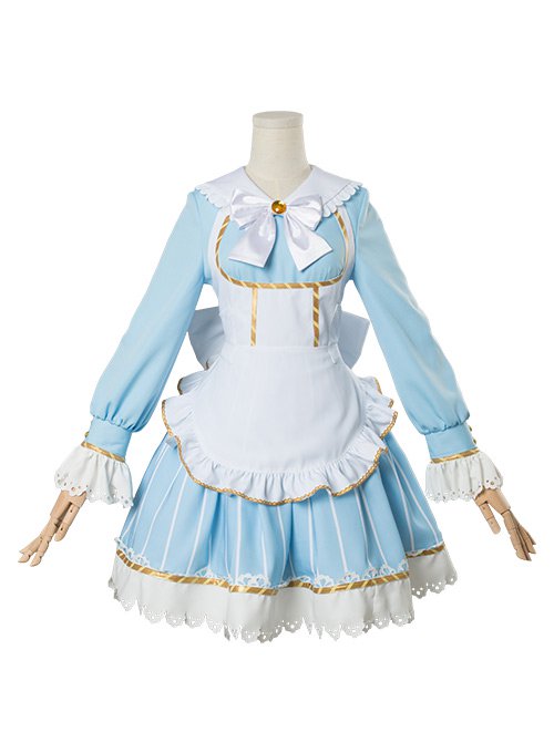 Love Live ! Ruby Kurosawa Aqours Wonderland Ver Maid Dress Cosplay Costume