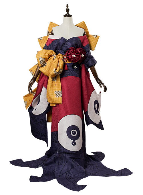 Fate Grand Order FGO Katsushika Hokusai Kimono Outfit Cosplay Costume