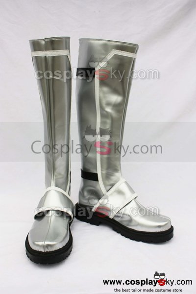 Ys6 Ernst Cosplay Boots Shoes Silver