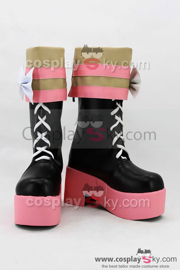 Zettai Zetsub? Sh?jo: Danganronpa AnotherEpisode Kotoko Utsugi Boots Cosplay Shoes