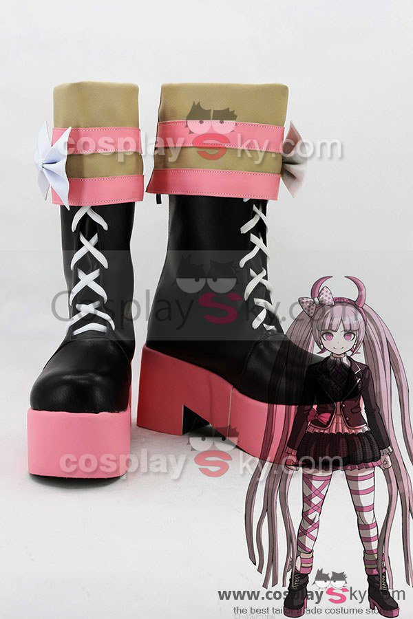 Zettai Zetsub? Sh?jo: Danganronpa AnotherEpisode Kotoko Utsugi Boots Cosplay Shoes